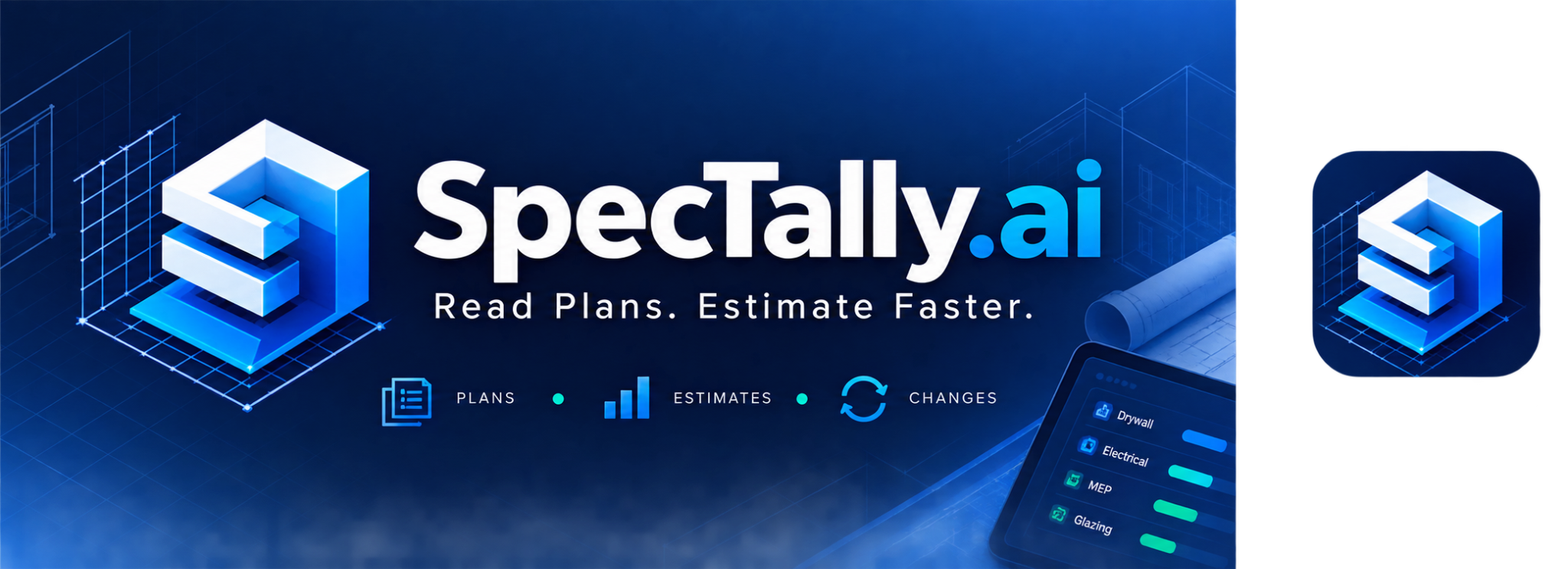 SpecTally.ai — Read Plans. Estimate Faster.